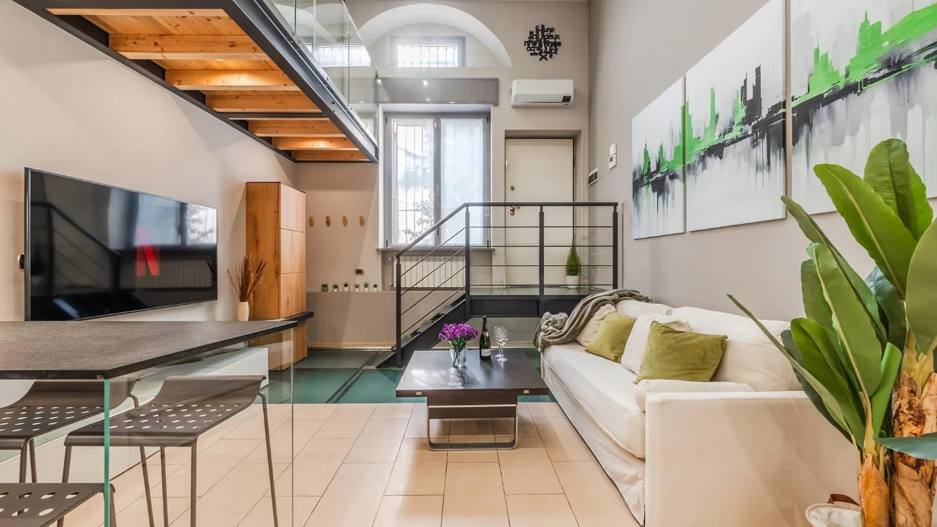 The Skyline Loft - Bosco Verticale Area Milan Apartment